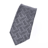 Burberry classic cut Monogram Gree 80260711 men's silk 89% nylon 11% tie