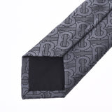 Burberry classic cut Monogram Gree 80260711 men's silk 89% nylon 11% tie