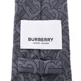 Burberry classic cut Monogram Gree 80260711 men's silk 89% nylon 11% tie