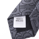 Burberry classic cut Monogram Gree 80260711 men's silk 89% nylon 11% tie