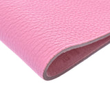 HERMES Hermes Julis PM Pink □ M engraved (around 2009) Unisex Togo notebook cover A rank used Ginzo