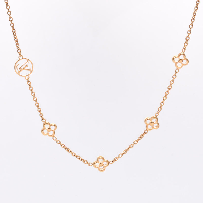 Louis Vuitton Flower Full Necklace Gold Unisex Necklace M68125 LOUIS  VUITTON Used – 銀蔵オンライン