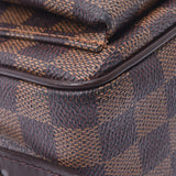 LOUIS VUITTON Louis Vuitton Damier Ravello GM Brown N60006 Unisex Damier Canvas Shoulder Bag B Rank Used Ginzo
