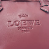 Loewe Loewe Heritage Bag Pink Women's Leather Hand Bag AB Rank Used Sink