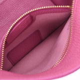 Salvatore Ferragamo Ferragamo艾米2way包粉色女式皮革手提袋袋子使用Silgrin