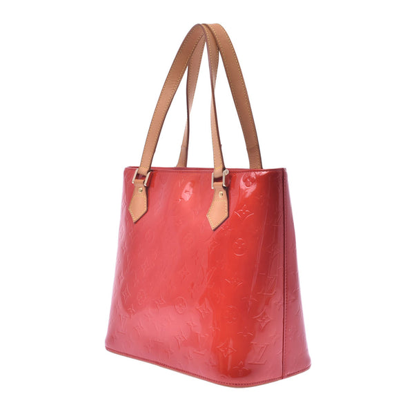 Louis Vuitton Louis Vuitton Verni Houston Tote Bag Rouge M91092 Women's Monogram Verni Handbag B Rank Used Sinkjo