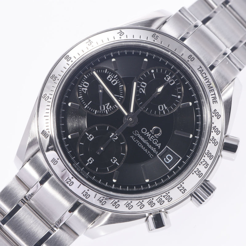 欧米茄Omega Speedmaster Date 3513.50男士SS手表自动上链黑色表盘二手排名Ginzo