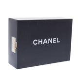 Chanel Chanel Matrasse Chain Shoulder Double Lid Black Gold Bracket Ladies Leather Shoulder Bag AB Rank Used Silgrin