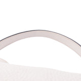 Prada Prada Shoulder Bag White Silver Bracket BR5124 Women's Leather One Shoulder Bag B Rank Used Sinkjo