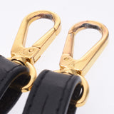 Louis Vuitton Louis Vuitton Monogram XL Brown / Black Gold Gracket女式帆布肩带B等级使用水池