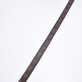 Louis Vuitton Louis Vuitton Monogram XL Brown / Black Gold Gracket女式帆布肩带B等级使用水池