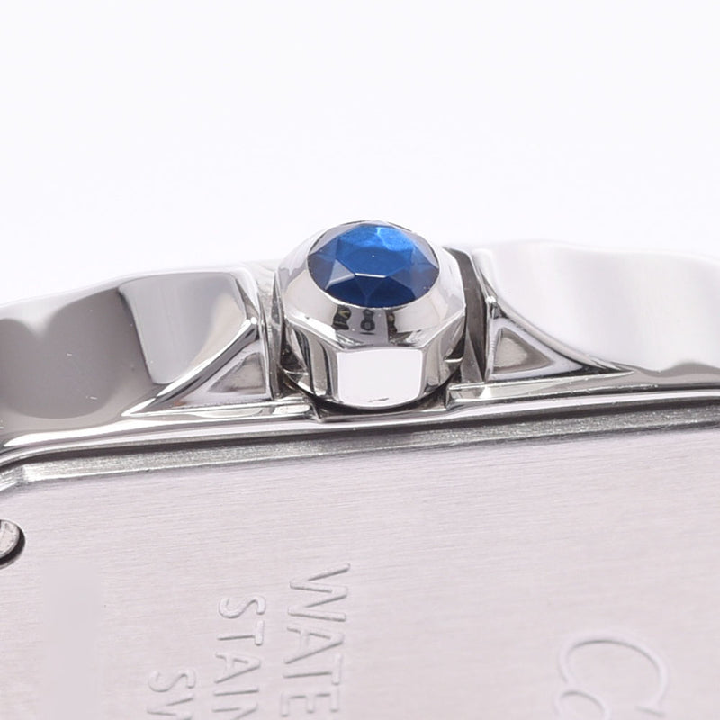 Cartier Cartier Santos Dumozelle SM女士SS Watch Quartz Ibelie Dynese A-Rank使用水池