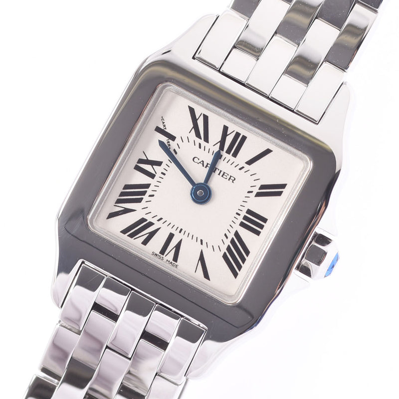 Cartier Cartier Santos Dumozelle SM Women's SS Watch Quartz Ibelie Dynese A-Rank Used Sinkjo