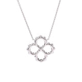 Harry Winston loop motif ladies pt950 / diamond necklace