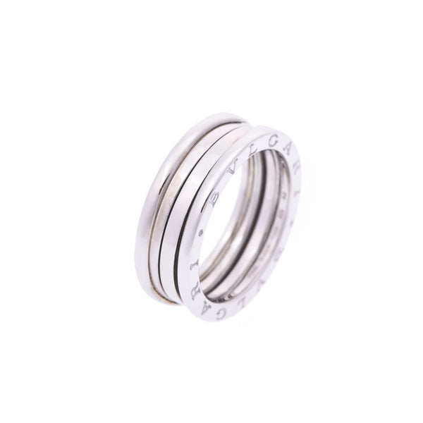 BVLGARI Bulgari B-ZERO # 62 Size S 21 Ladies K18WG Ring / Ring A-Rank Used Silgrin