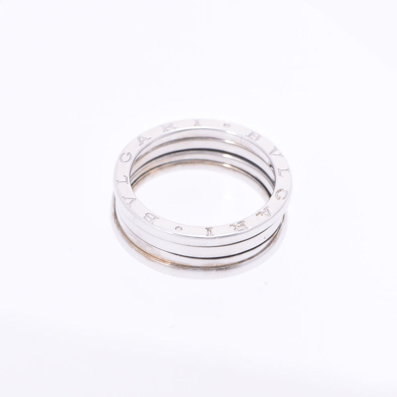 BVLGARI Bulgari B-ZERO # 62 Size S 21 Ladies K18WG Ring / Ring A-Rank Used Silgrin