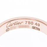 CARTIER カルティエ ミニラブリング #49 9号 レディース K18PG リング・指輪 Aランク 中古 銀蔵