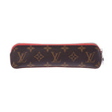 Louis Vuitton Louis Vuitton Monogrol Truth Elisabet Rouge Gi0009男女皆宜的Monogram Canvas皮笔盒A级使用Silgrin