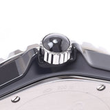 CHANEL Chanel J12 38mm 12P diamond H1626 men black ceramic /SS watch self-winding watch lindera board A rank used silver storehouse