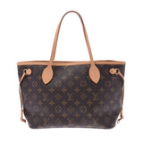 Louis Vuitton Louis Vuitton Monogram Never Full PM Brown M41000 Women's Monogram Canvas Handbag A-Rank Used Silgrin