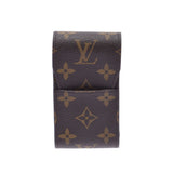 LOUIS VUITTON Louis Vuitton Monogram Etou Shigarette Cigarette Case Brown M63024 Unisex Monogram Canvas Brand A Rank Used Ginzo