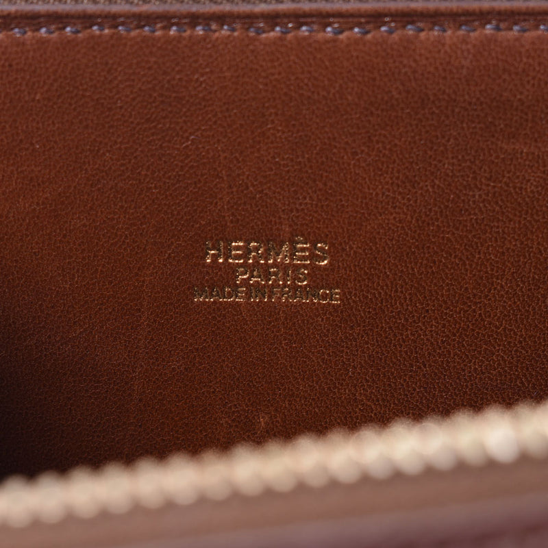 HERMES Hermes Bored 37 Havana Gold Bracket □ B engraved (around 1998) Ladies Kushbell Handbag AB Rank Used Ginzo