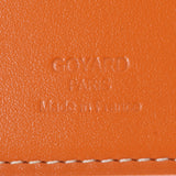 GOYARD Goyal Passport Case Orange Unisex PVC Passport Case A Rank used Ginzo