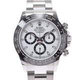 [Cash special price] ROLEX Rolex Daytona 116500LN Men's SS Watch Automatic White Dial A Rank Used Ginzo