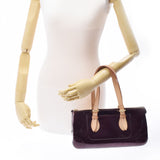 LOUIS VUITTON Louis Vuitton Verni Rosewood Avenue Amalant M93510 Ladies Monogram Verni Handbag AB Rank Used Ginzo