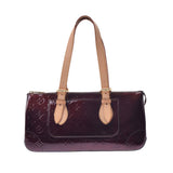 LOUIS VUITTON Louis Vuitton Verni Rosewood Avenue Amalant M93510 Ladies Monogram Verni Handbag AB Rank Used Ginzo