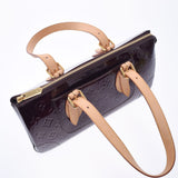 LOUIS VUITTON Louis Vuitton Verni Rosewood Avenue Amalant M93510 Ladies Monogram Verni Handbag AB Rank Used Ginzo