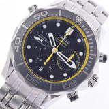 OMEGA Omega Sea Master Diver 300m 212.30.44.50.01.002 Men's SS Watch Automatic Black Dial A Rank used Ginzo