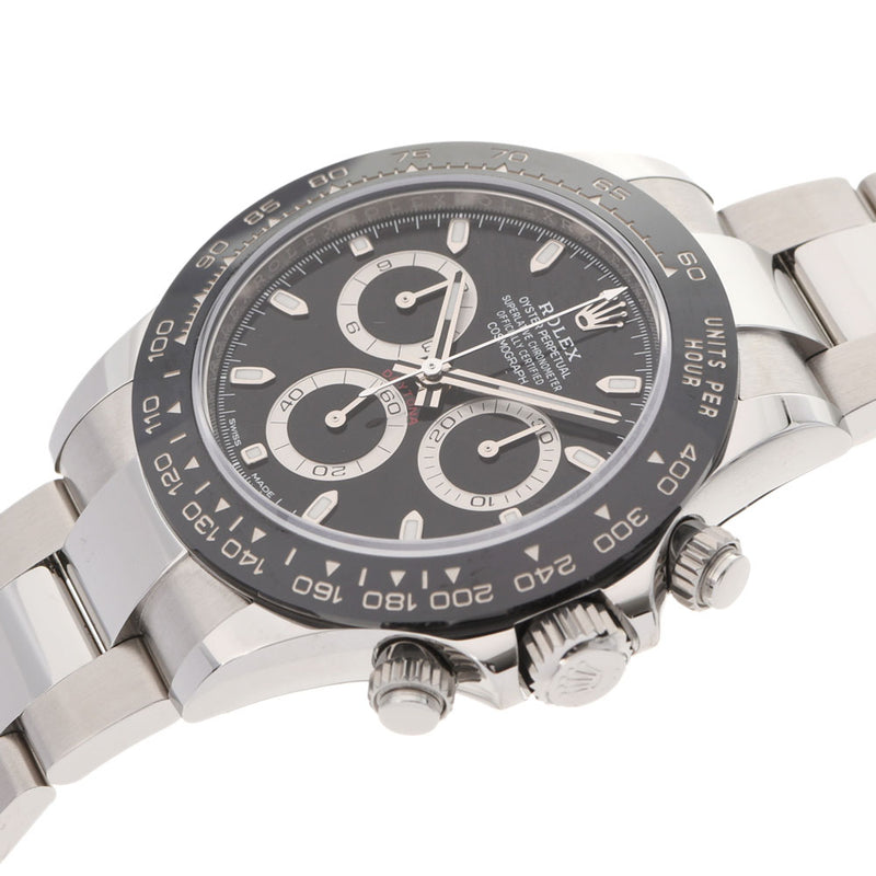 [Cash special price] ROLEX Rolex Daytona 116500LN Men's SS Watch Automatic Black Dial Unused Ginzo