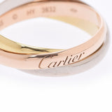 Cartier Cartier Trinity Ring＃55 SM 13女士K18YG/wg/pg戒指/戒指