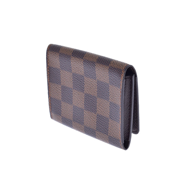 LOUIS VUITTON Louis Vuitton Damier Anverop Cartouvisit Business Card holder Brown N62920 Unisex Damier Cambus Business Card holder AB Rank Used Ginzo