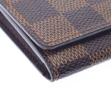 LOUIS VUITTON Louis Vuitton Damier Anverop Cartouvisit Business Card holder Brown N62920 Unisex Damier Cambus Business Card holder AB Rank Used Ginzo