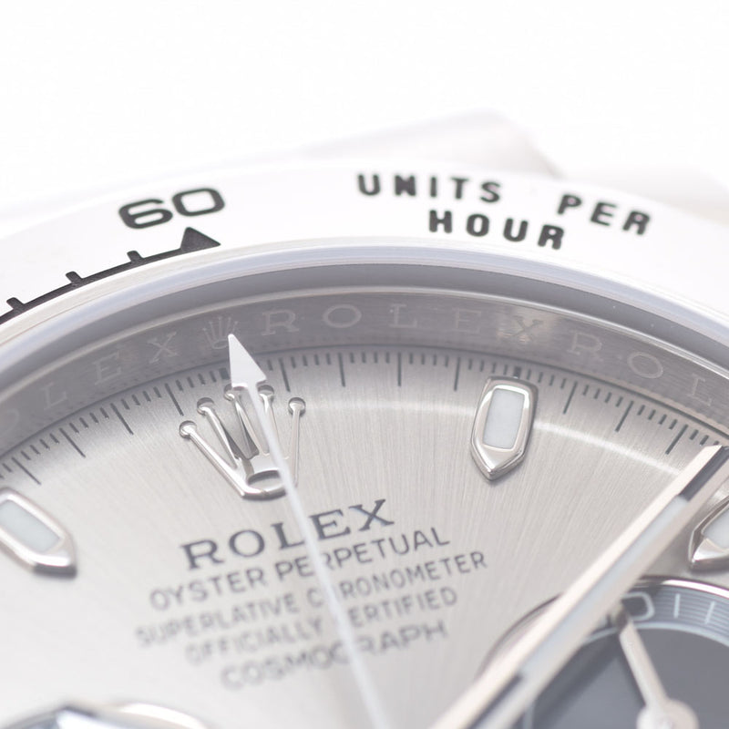 【現金特価】ROLEX ロレックス コスモグラフ デイトナ 116509 メンズ WG 腕時計 自動巻き スチール&ブラック文字盤 未使用 銀蔵