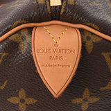 LOUIS VUITTON Louis Vuitton Monogram Speedy 30 Brown M41526 Unisex Monogram Canvas Handbag AB Rank Used Ginzo