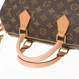 LOUIS VUITTON Louis Vuitton Monogram Speedy 30 Brown M41526 Unisex Monogram Canvas Handbag AB Rank Used Ginzo