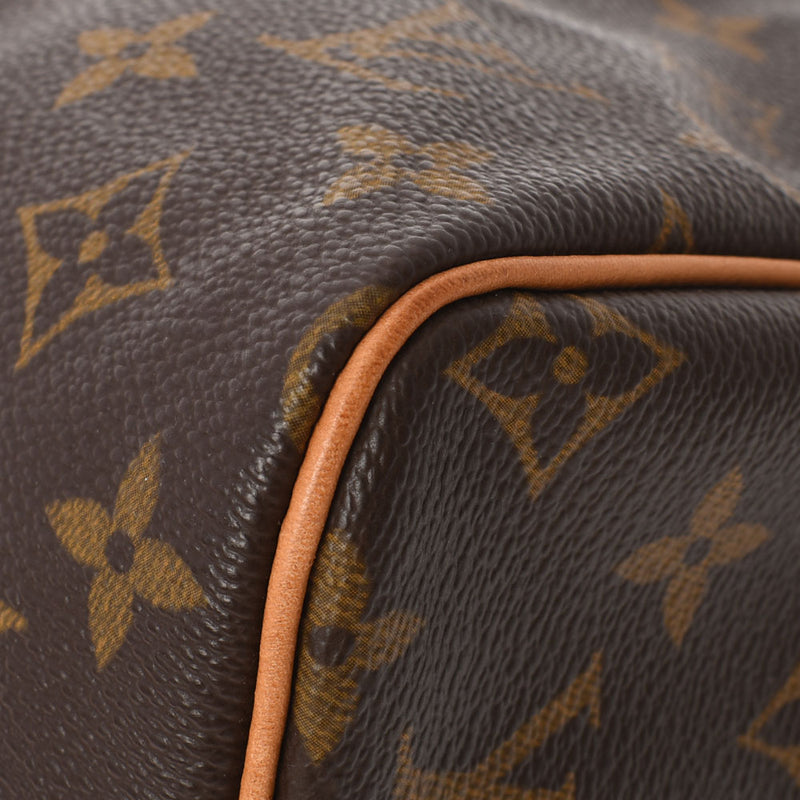 LOUIS VUITTON Louis Vuitton Monogram Speedy 30 Brown M41526 Unisex Monogram Canvas Handbag AB Rank Used Ginzo