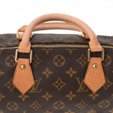 LOUIS VUITTON Louis Vuitton Monogram Speedy 30 Brown M41526 Unisex Monogram Canvas Handbag AB Rank Used Ginzo