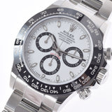 [Cash special price] ROLEX Rolex Daytona 116500LN Men's SS Watch Automatic White Dial A Rank Used Ginzo