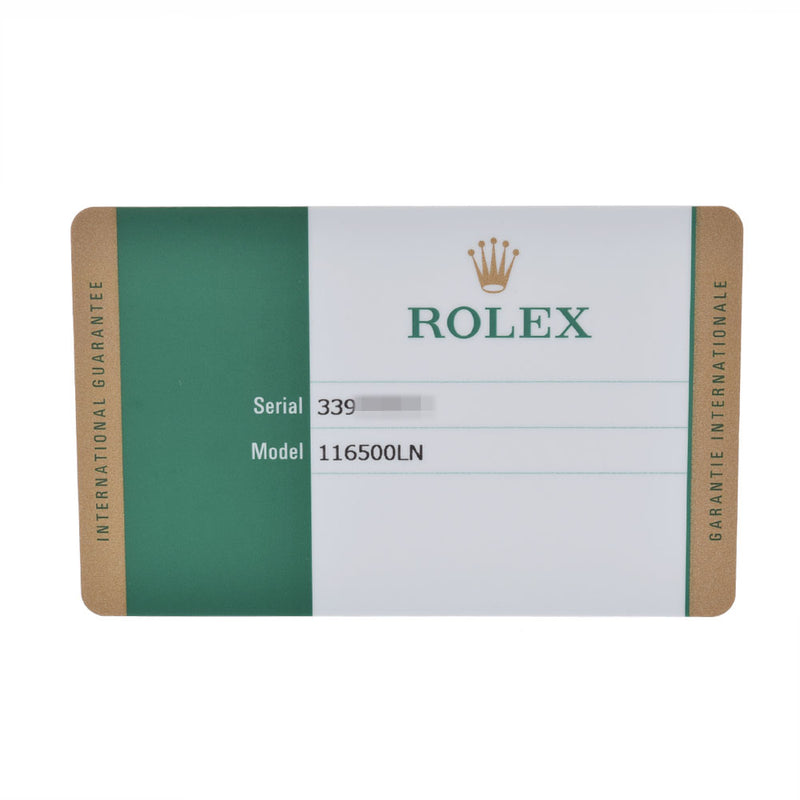 【現金特価】ROLEX ロレックス デイトナ 116500LN メンズ SS 腕時計 自動巻き 白文字盤 Aランク 中古 銀蔵