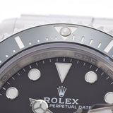 [Cash special price] ROLEX Rolex Seedweller 126600 Men's SS Watch Automatic Wrist Wramed Black Dial Unused Ginzo