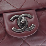 Chanel Chanel Matrasse 2way Bordeaux Ladies Ram皮肤肩capry bag B等级ginzo
