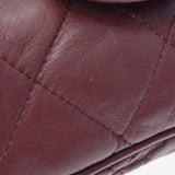 CHANEL Chanel Matrasse 2way Bordeaux Ladies Ram Skin Shoulder Bag B Rank used Ginzo