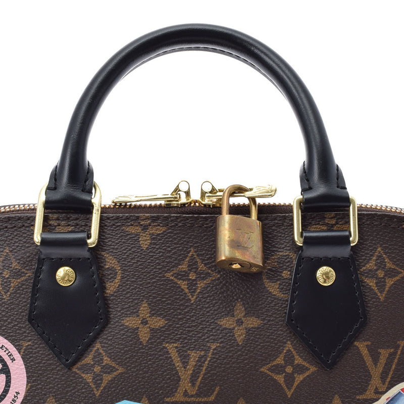 路易威顿路易·维顿（Louis Vuitton）路易威登（Louis Vuitton）会标阿尔玛（Alma PM）世界巡回演唱会Noir M42839女士会标帆布手袋二手Ginzo