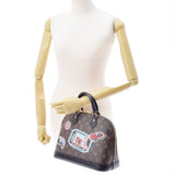 LOUIS VUITTON Louis Vuitton Monogram Alma PM World Tours Noir M42839 Ladies Monogram Canvas Handbag A Rank used Ginzo