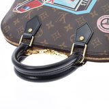 LOUIS VUITTON Louis Vuitton Monogram Alma PM World Tours Noir M42839 Ladies Monogram Canvas Handbag A Rank used Ginzo