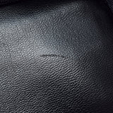 CHANEL Chanel vertical Vanity Black Gold Bracket Ladies Enamel Handbag AB Rank Used Ginzo